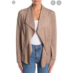 Philosophy Apparel Tan Faux Leather Jacket - Medium - NWT